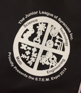 The Junior League of Syracuse and Syracuse City School District collaborate on the second annual STEM Expo at Danforth Middle School, May 2014