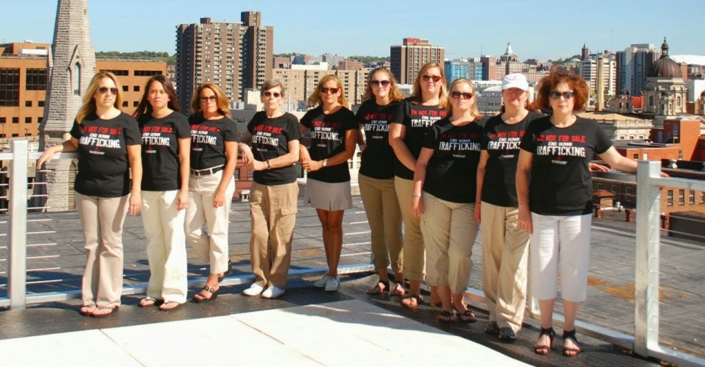 The Junior League of Syracuse is raising awareness that human trafficking occurs in Central New York